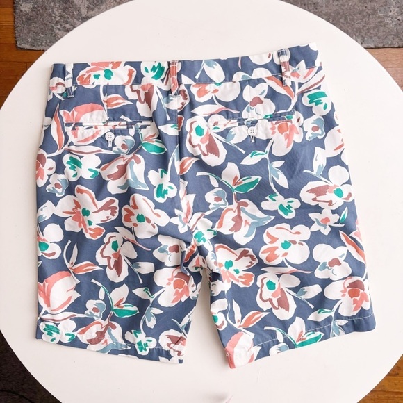 Bonobos Men’s 9” Zambezi Floral Bering Sea Chino Short Size 32 - Picture 9 of 9